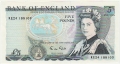 Bank Of England 5 Pound Notes From 1980 5 Pounds, from 1988